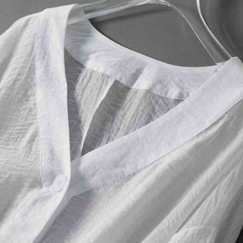 ELLA | LINEN BLOUSE