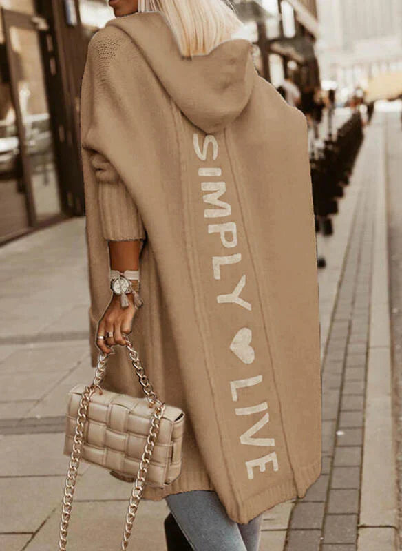 ISABELLA | LONG KNITTED CARDIGAN FOR WOMEN