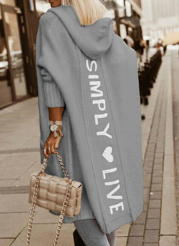 ISABELLA | LONG KNITTED CARDIGAN FOR WOMEN