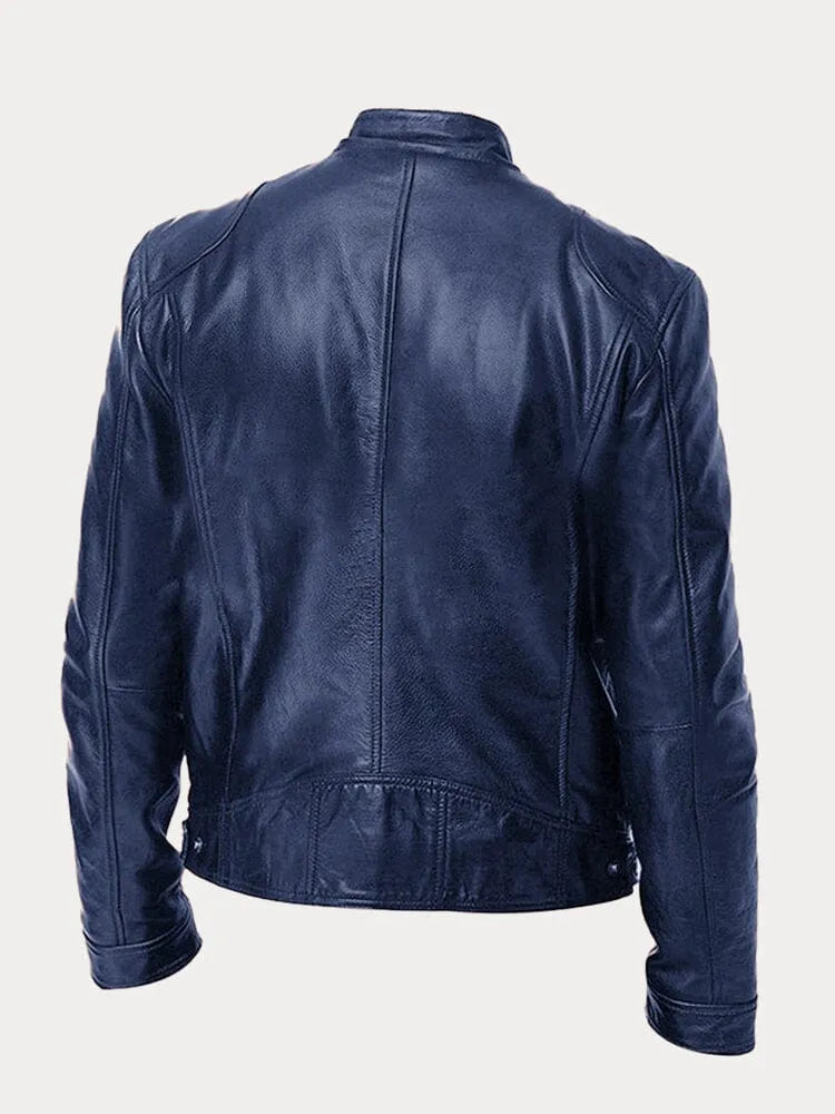 DAVID | CASUAL LEATHER JACKET