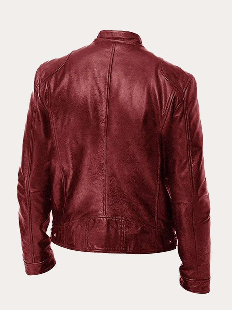 DAVID | CASUAL LEATHER JACKET
