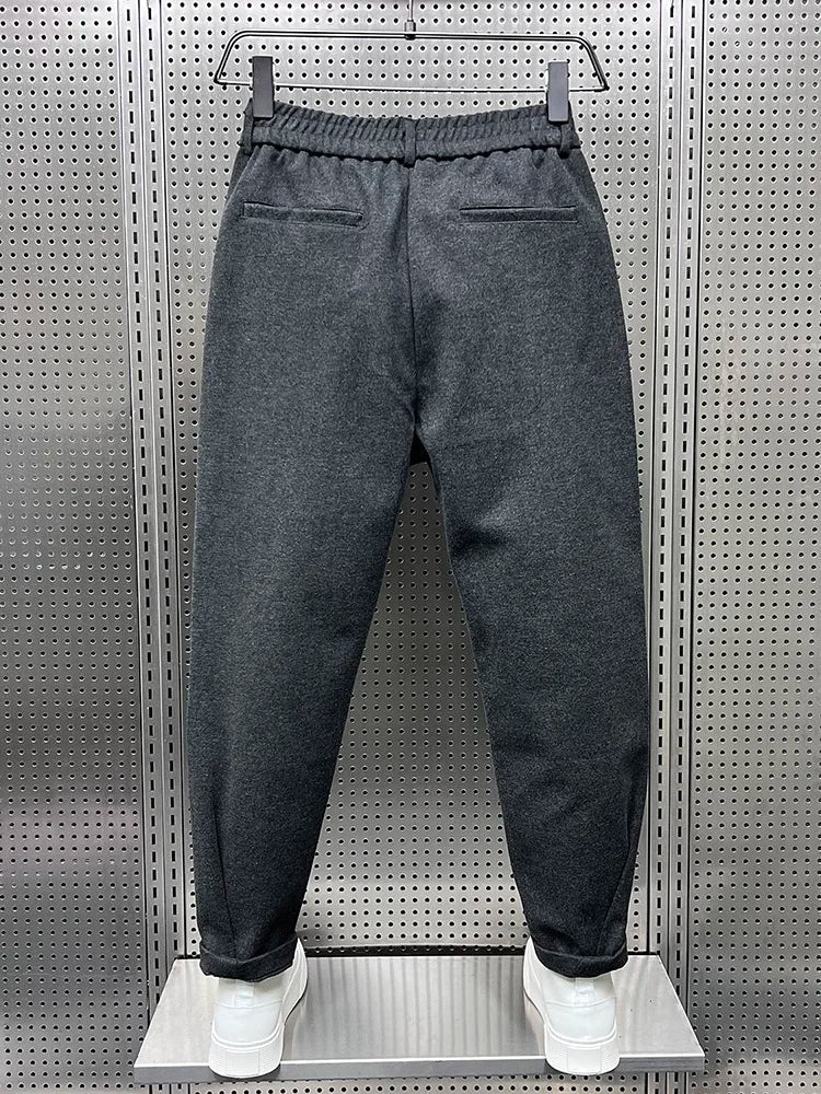 ETHAN | ELEGANT MÉLANGE TROUSERS