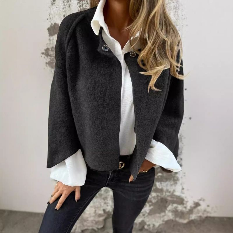 EMILY | SHORT JACKET WITH ELEGANT FLARED SLEEVES