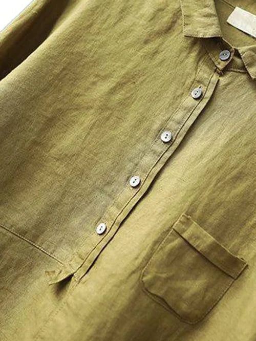 ELODIE | RELAXED LONG-SLEEVE SHIRT