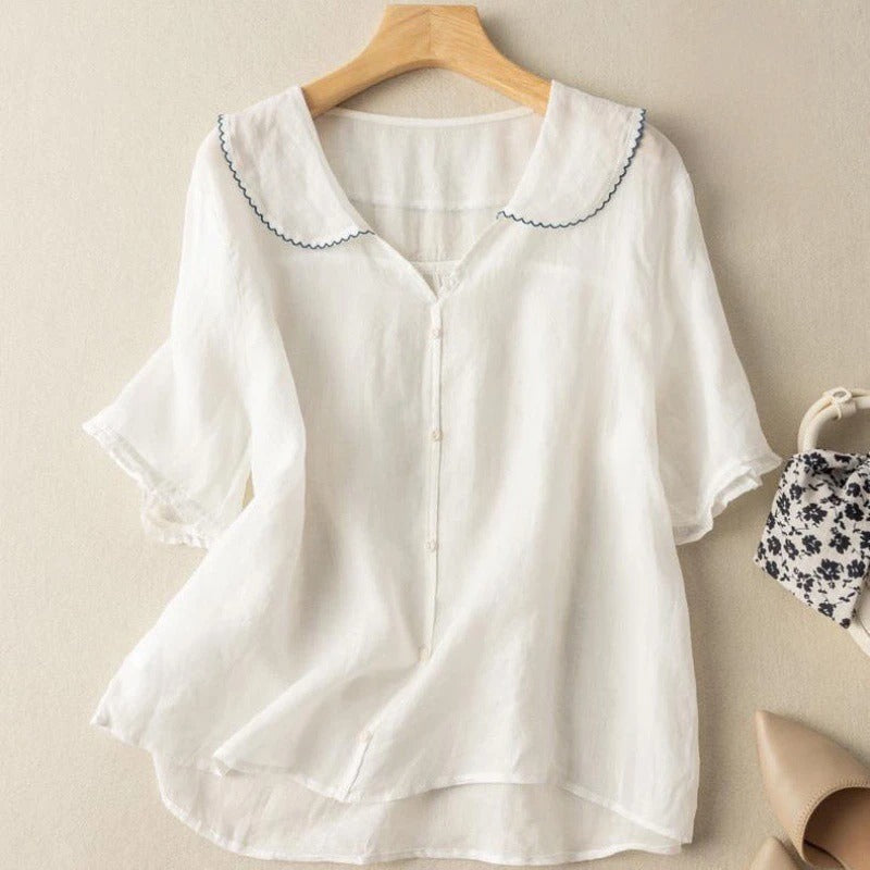 ADELE | LINEN BLOUSE