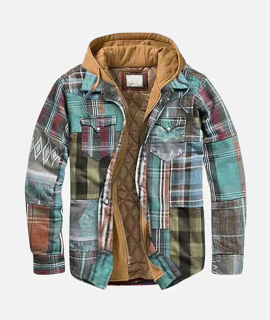 LEVI | PATCHWORK CHECKED JACKET