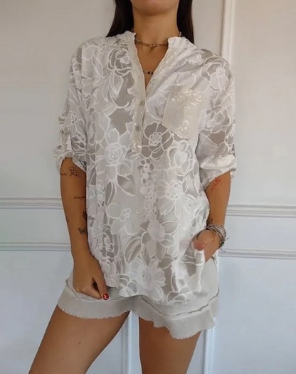 AMELIA | FLORAL PRINT BLOUSE