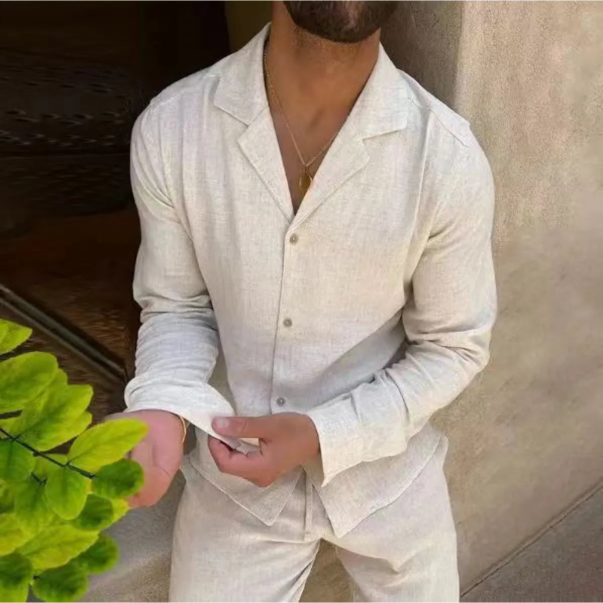 LOGAN | MEN'S LINEN SET