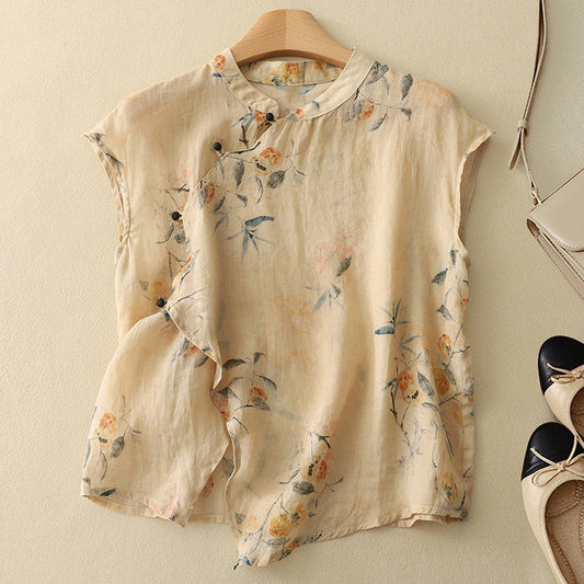 AMANDA | LINEN TOP