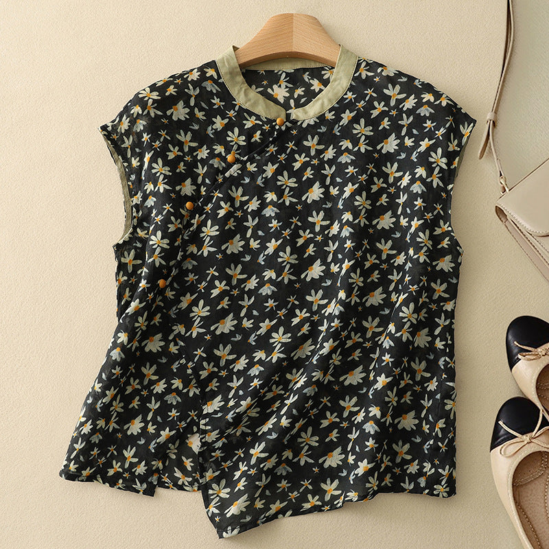 AMANDA | LINEN TOP