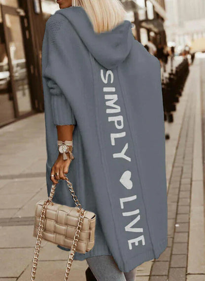 ISABELLA | LONG KNITTED CARDIGAN FOR WOMEN