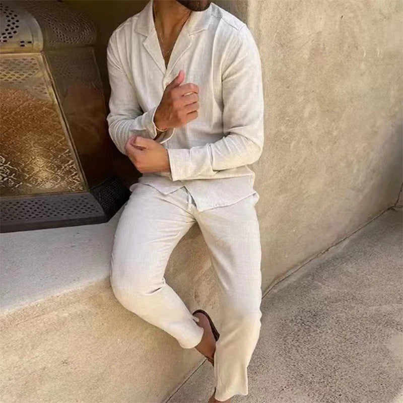 LOGAN | MEN'S LINEN SET