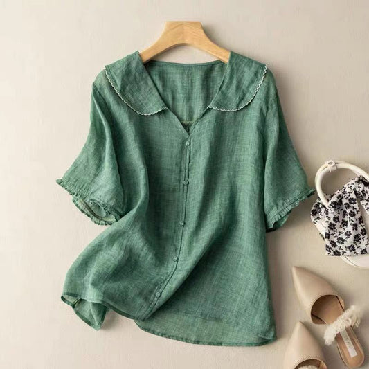 ADELE | LINEN BLOUSE