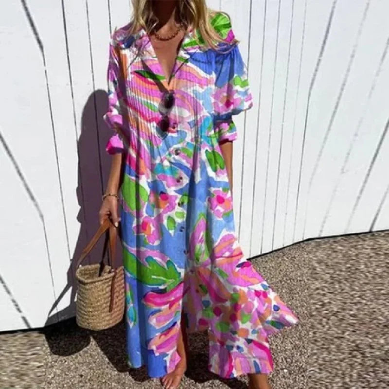 SIENNA | BOHO MAXI DRESS