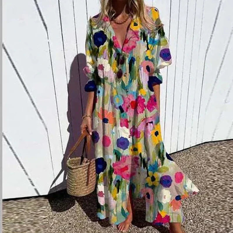 SIENNA | BOHO MAXI DRESS