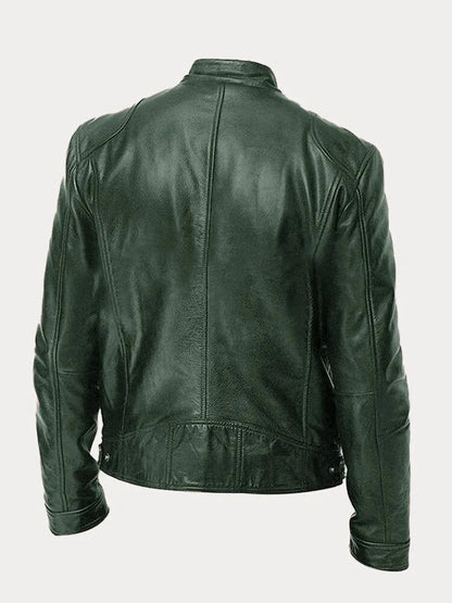 DAVID | CASUAL LEATHER JACKET