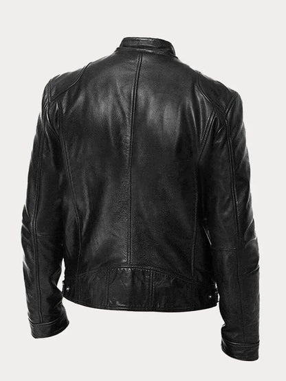 DAVID | CASUAL LEATHER JACKET