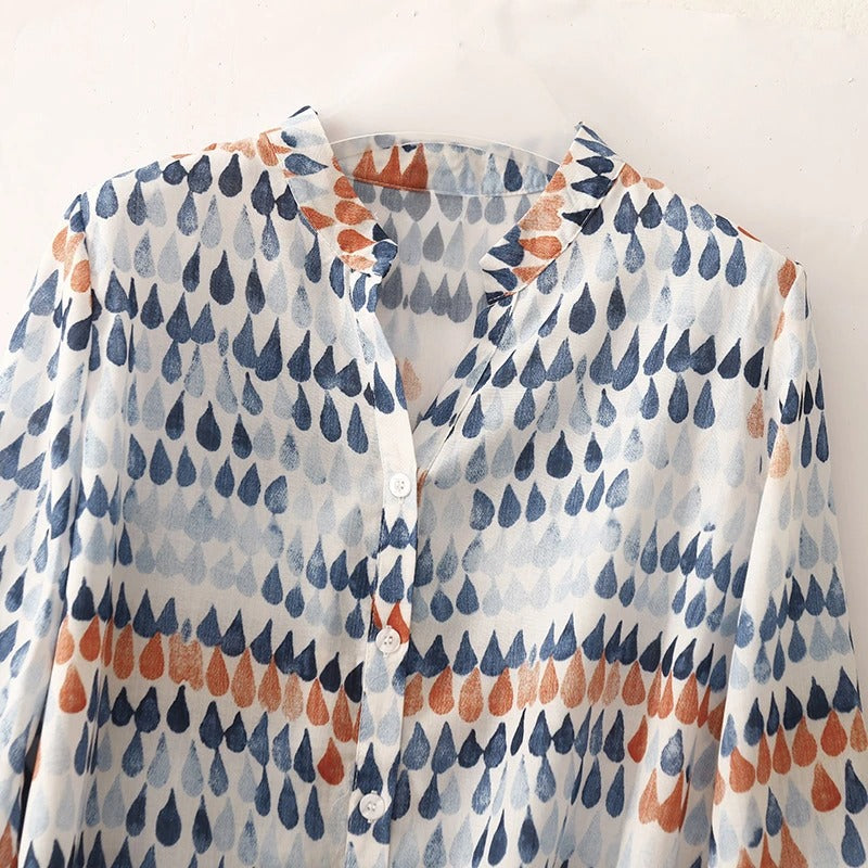 AMERA | LINEN BLOUSE