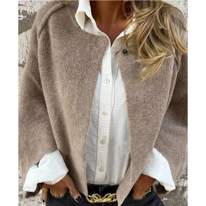 EMILY | SHORT JACKET WITH ELEGANT FLARED SLEEVES