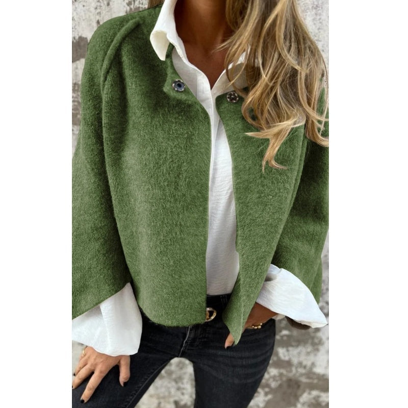 EMILY | SHORT JACKET WITH ELEGANT FLARED SLEEVES