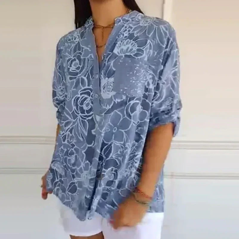 AMELIA | FLORAL PRINT BLOUSE