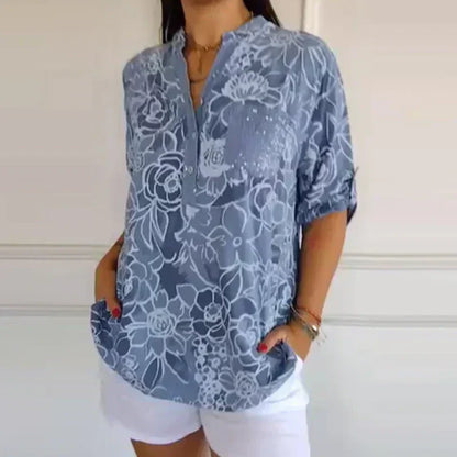 AMELIA | FLORAL PRINT BLOUSE