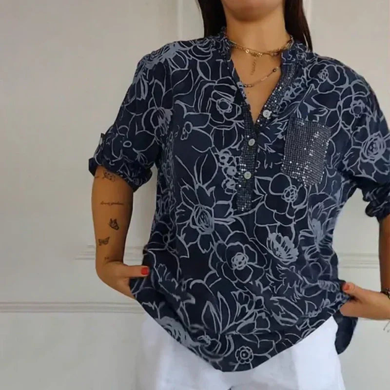 AMELIA | FLORAL PRINT BLOUSE