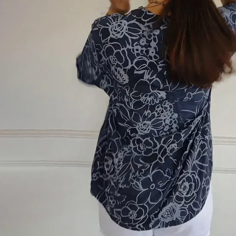 AMELIA | FLORAL PRINT BLOUSE